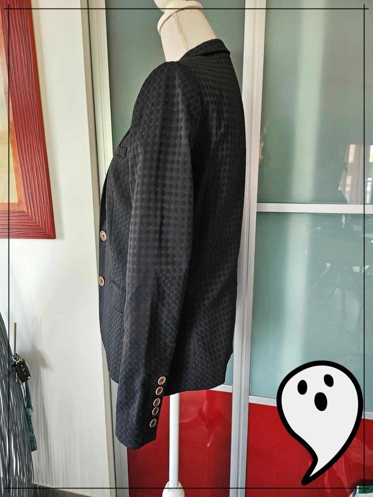 magnifique blazer vest met Zadig & Voltaire ruitjesmotief – photo 6